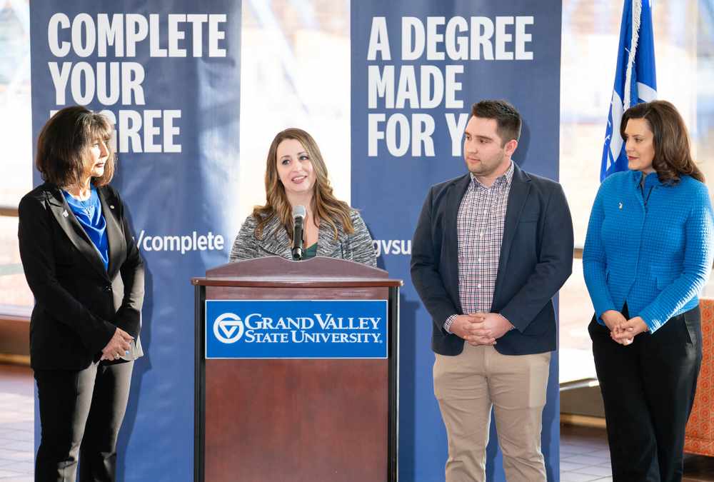 GVSU's accelerated degree program will improve state's productivity, fit governor's initiative